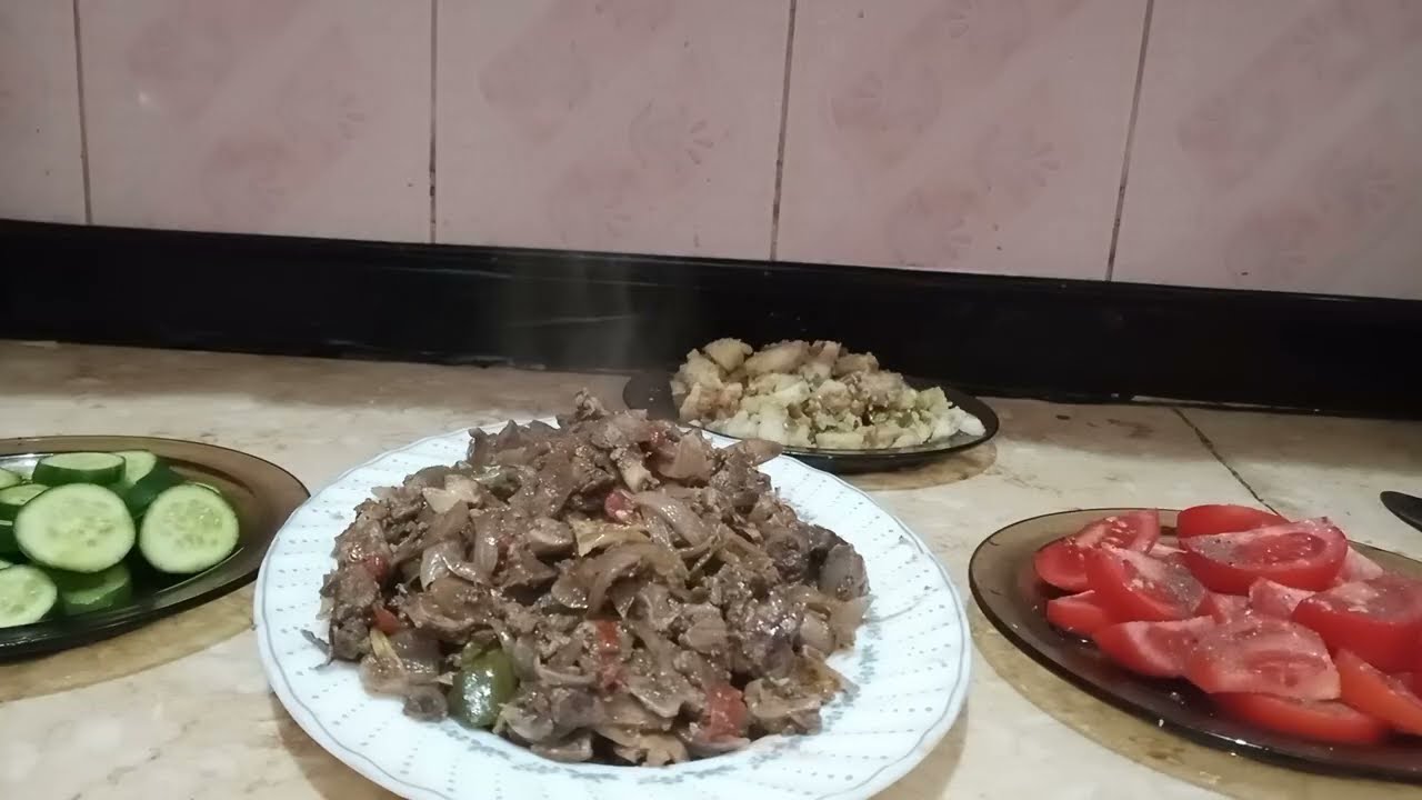 كبد وقوانص بطريقه مختلفه والنتيجه هاتبهرك