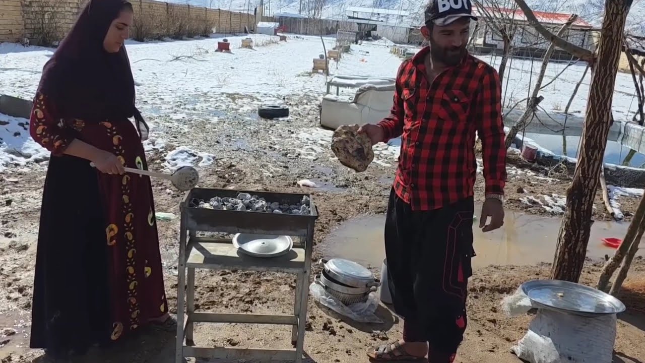 Rural life/Life without flowers is peaceful, cooperation between the couple 