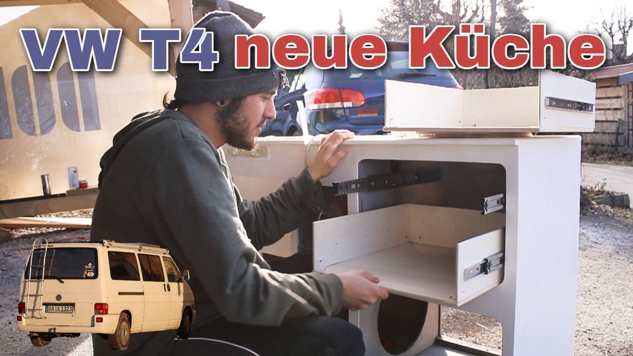 VW T4 Küche bauen | Dobby & Bob