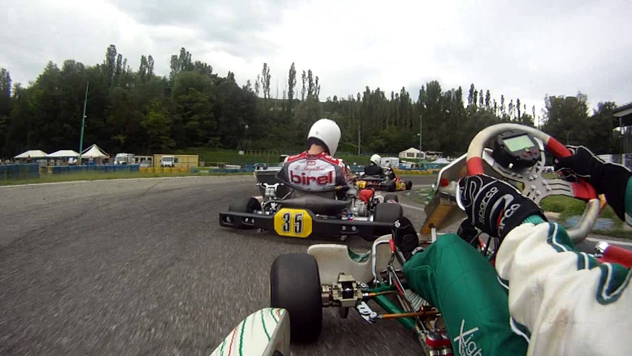 Tony Kart - Vortex onboard rioveggio prefinale prodriver am 125