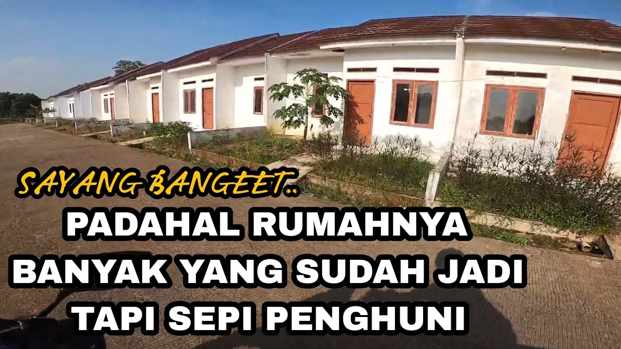 ADA APA DENGAN PERUMAHAN INI? HAMPIR DUA TAHUN BELUM ADA PROGRES DAN SEPI PENGHUNI