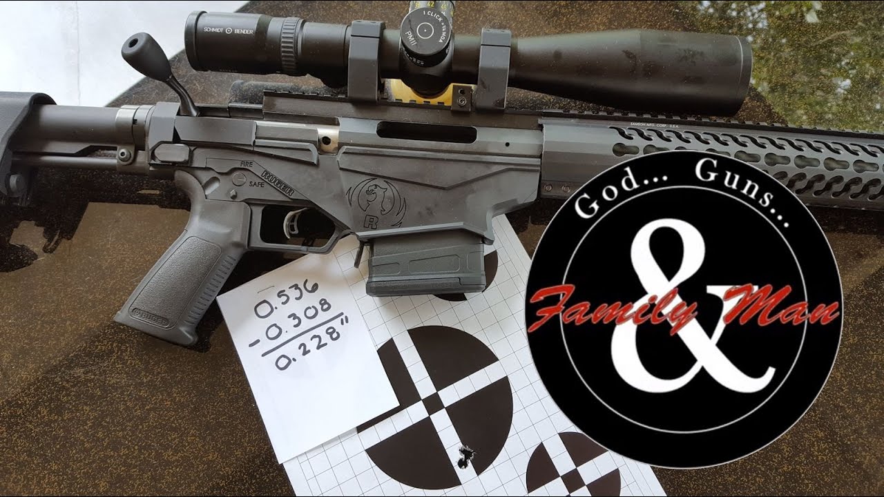 Ruger Precision Rifle: Shooting a 1/4
