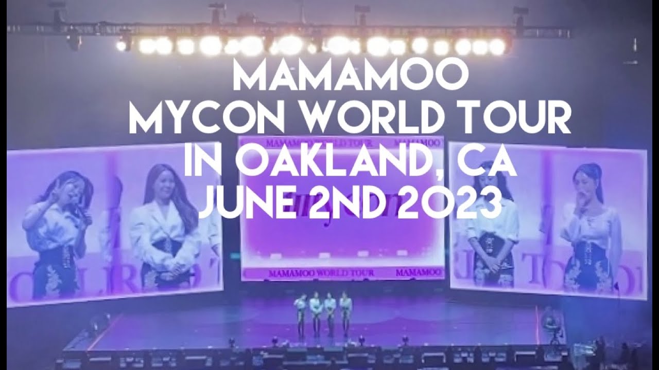 Mamamoo Oakland Full Concert with VIP experience!