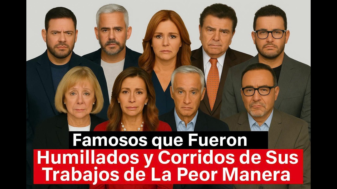 Famosos que Fueron Humillados y Corridos de sus Trabajos de la Peor Forma