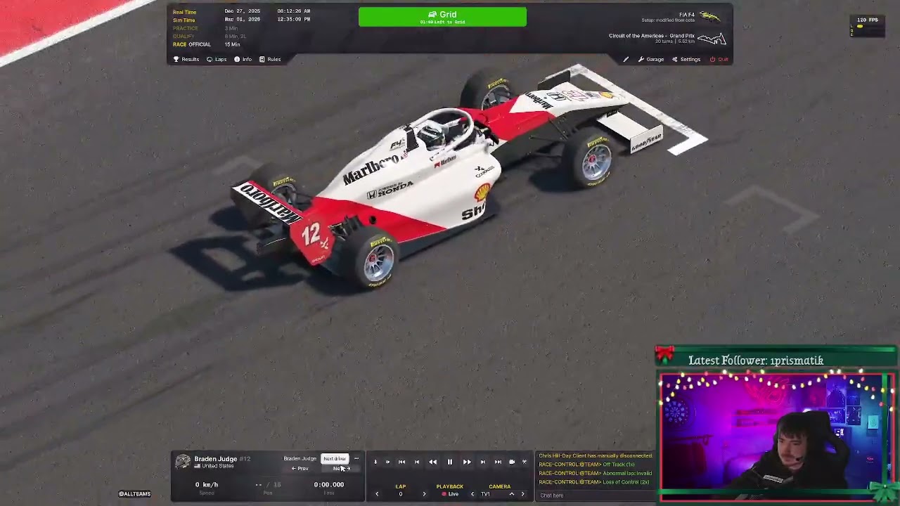 2. Woche Iracing 🆘 Erstesmal F4  /// STREAM DEUTSCH ///