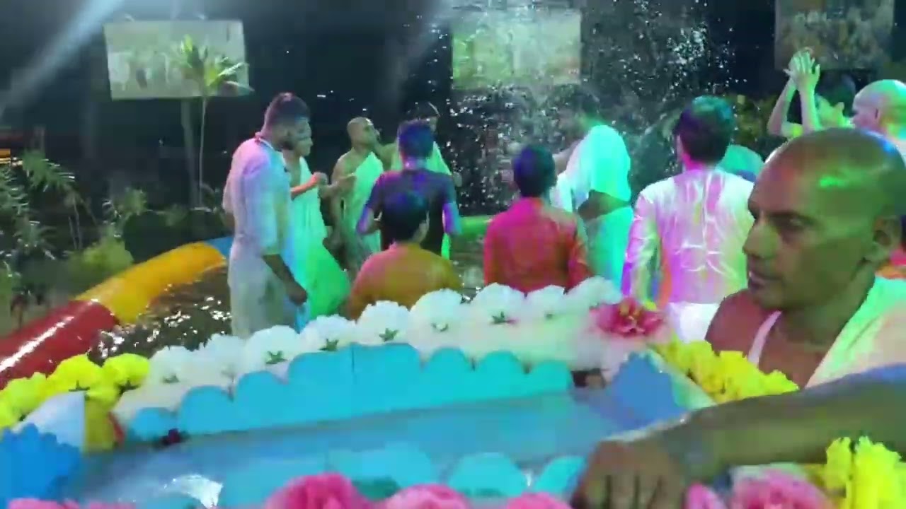 Glimpse of boat festival at ISKCON BHEL