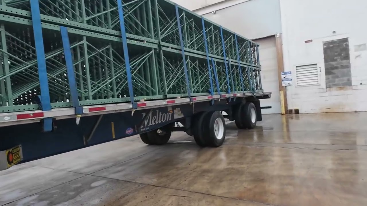 Steel Racks, Quincy MI to Cranbury NJ, Flatbed Trucking