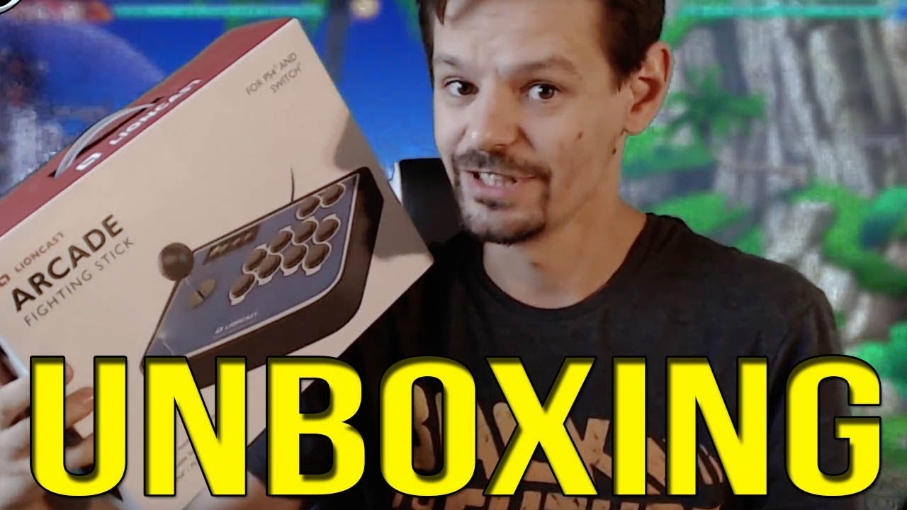 Arcade Fighting Stick od LIONCAST - Unboxing