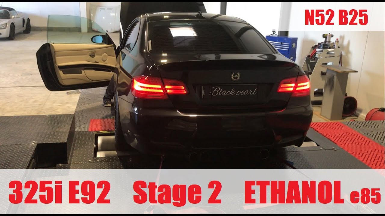 🛠EP21 325i E92 STAGE 2 éthanol 🍆E85  Wes' Mapping DYNO PULL