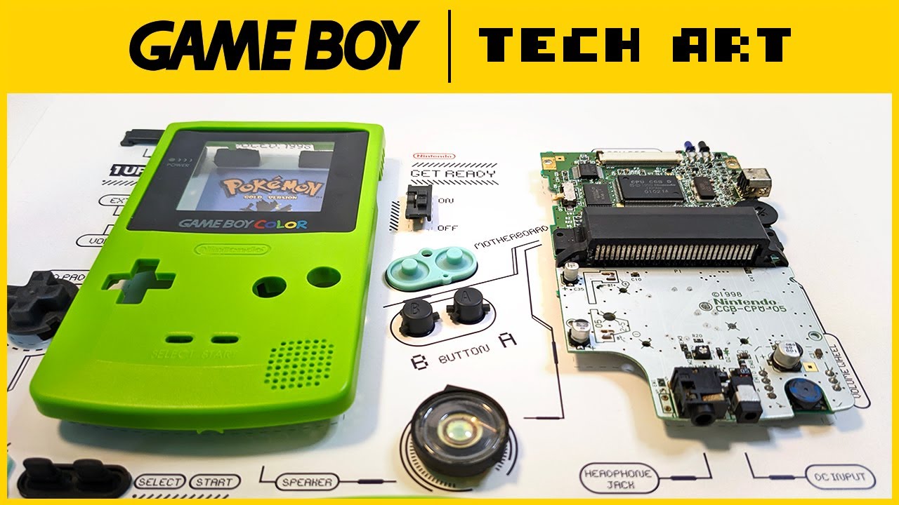 Disassembled Game Boy Art Frame | ‘Xreart’ Overview + Customization