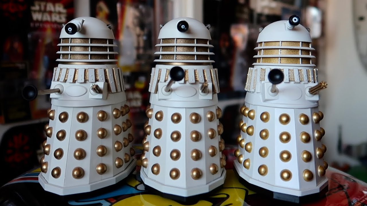 DOCTOR WHO B&M History Of The Daleks Set 14 | REVELATION OF THE DALEKS | Sound FX Dalek Comparison!