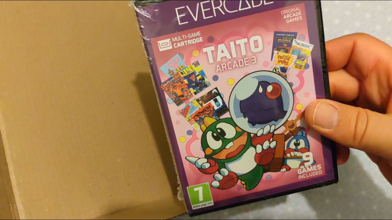 UNBOXING TAITO ARCADE 3 EVERCADE