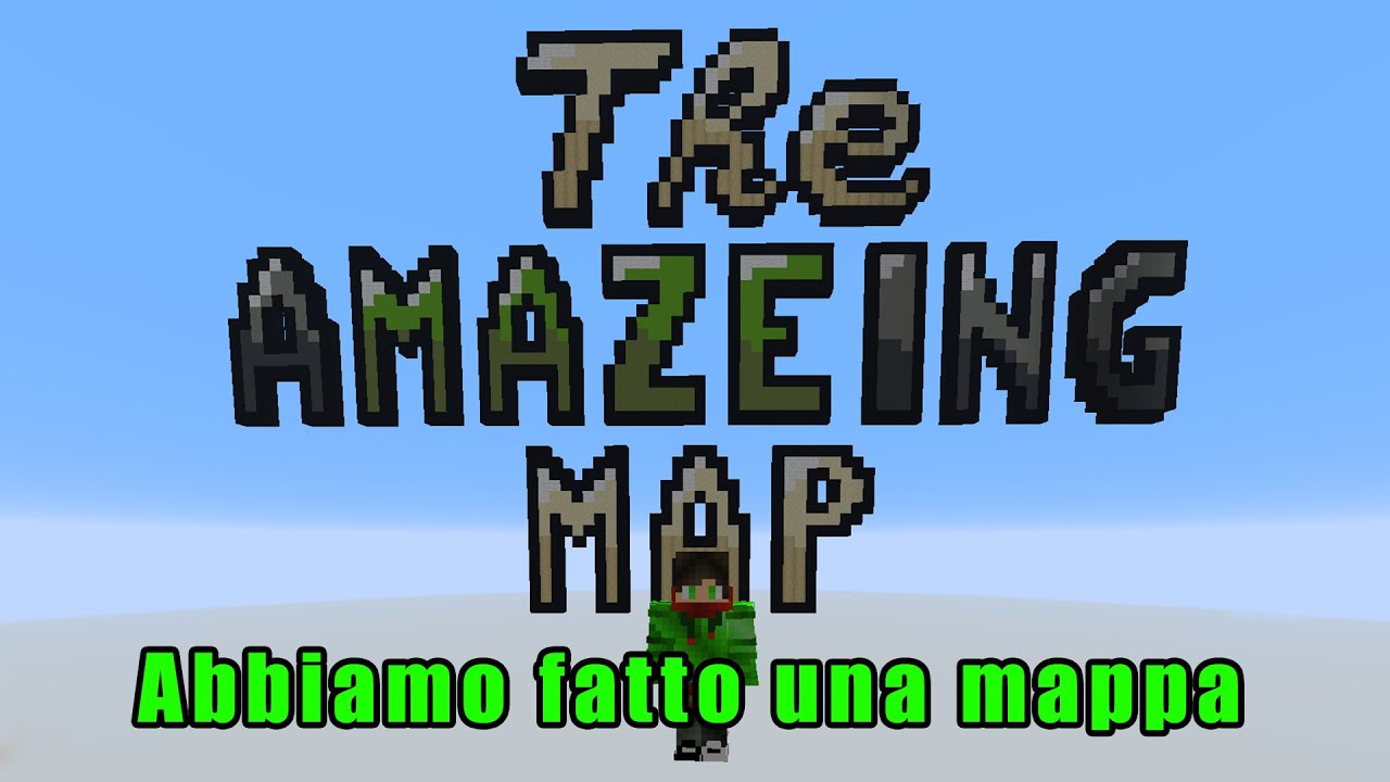Vi presento il mio nuovo progetto: The Amazeing Map | minecraft ITA