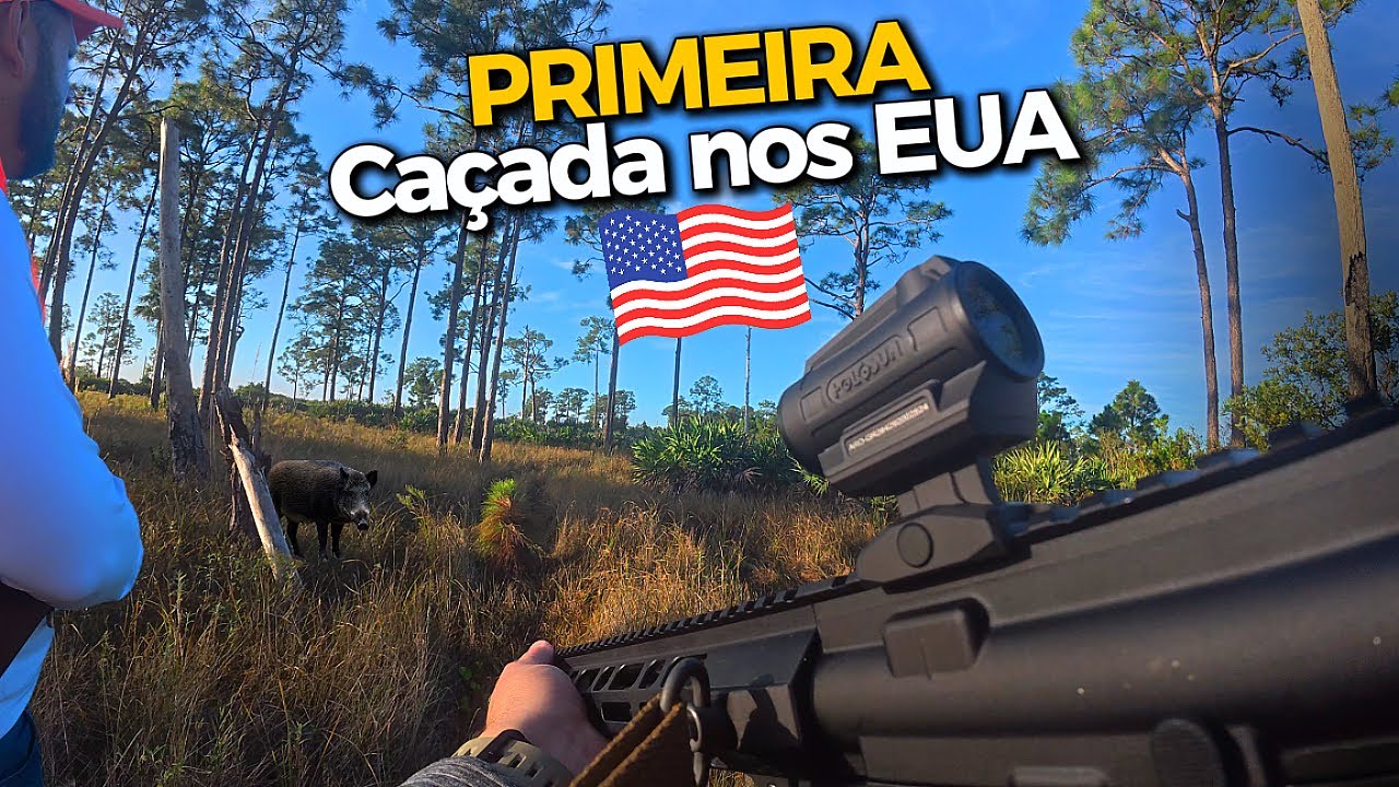 Nossa PRIMEIRA CAÇADA nos EUA ... deu certo?