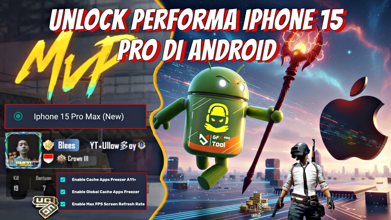 Setingan JMtools untuk Android❗ Unlock Performa iPhone 15 Pro Max🔥