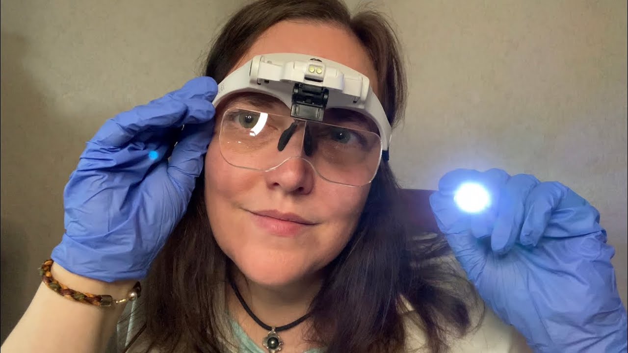 ASMR Français Roleplay Médical Ophtalmologue / Examen oculaire et tests de vision