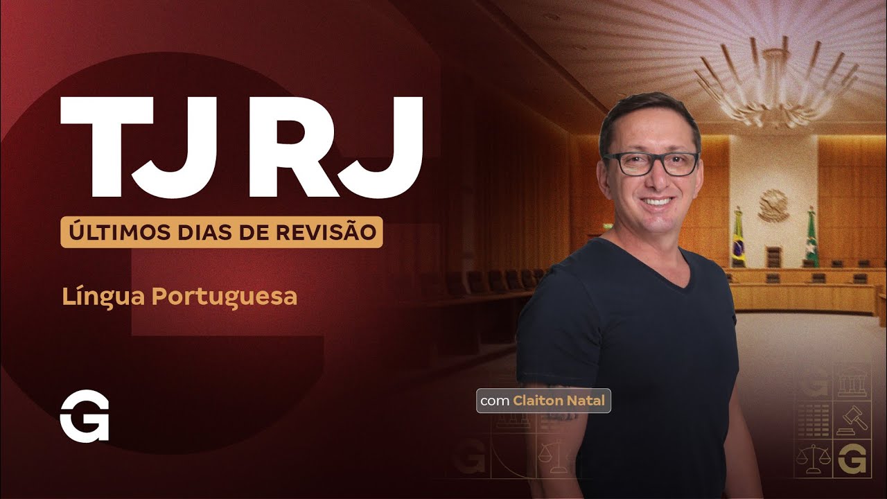 Concurso TJ RJ | Últimos Dias de Revisão: Língua Portuguesa