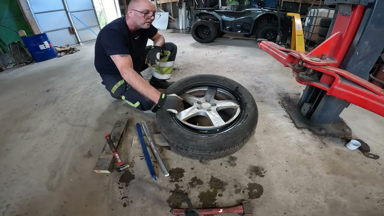 Kr&auml;nger av d&auml;ck och m&aring;lar f&auml;lgarna till min Volvo S80