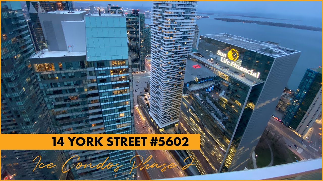 14 York Street #5602, Toronto - Ice Condos - Studio unit in the heart of the city