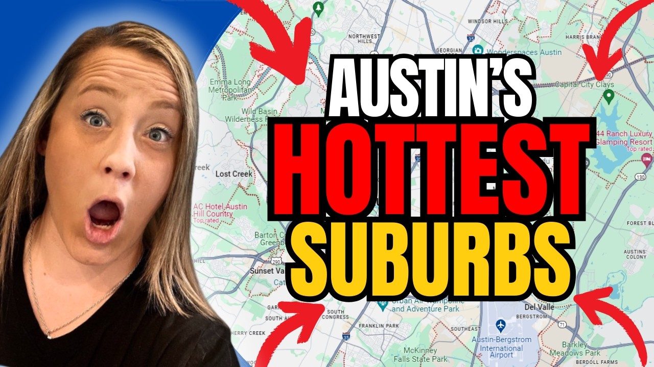 TOP 7 Hottest SUBURBS in AUSTIN TEXAS! 🤯 [Everything You Need to Know]
