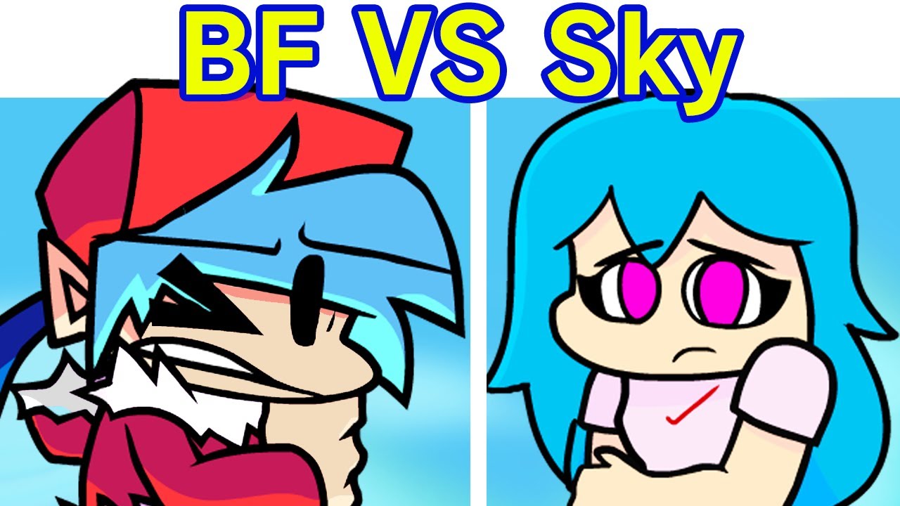 Friday Night Funkin' BF vs Sky | Phantasm Song (Corruption Nightmare/Manifest) (FNF Mod/Fangirl)