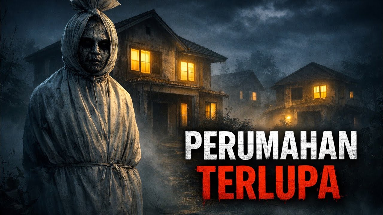 POCONG di Perumahan Terlupa – Sosok Putih Muncul di Rumah Terbengkalai