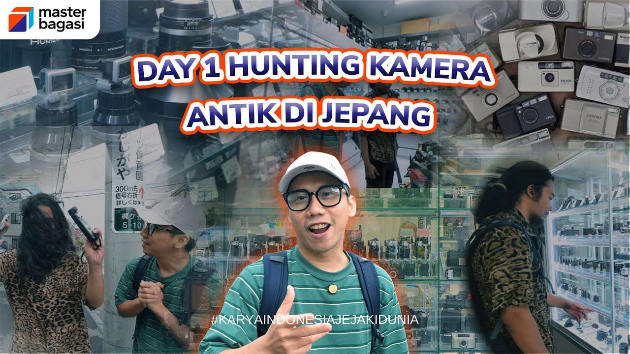 HUNTING KAMERA VINTAGE DI JEPANG CUMA RP100 RIBU?! DAY1 | #MBVLOG