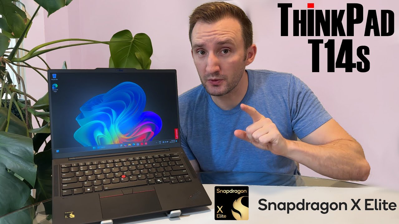 ALL Day Battery  -  Lenovo ThinkPad T14s Gen 6 (14″ Snapdragon) Laptop Review