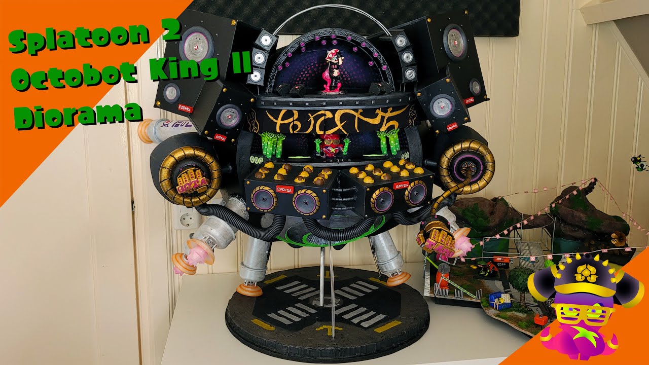 Splatoon 2  Anniversary - Octobot King II | diorama