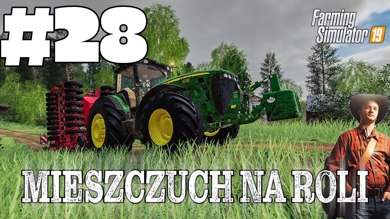 Farming Simulator 19 | #28 Próba ścieżek technologicznych | MIESZCZUCH NA ROLI
