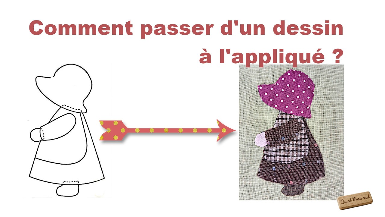 🟢COMPRENDRE L'ORDRE POUR ASSEMBLER LES PIECES D'UN APPLIQUE 🧵🌸🎀 Un projet simple