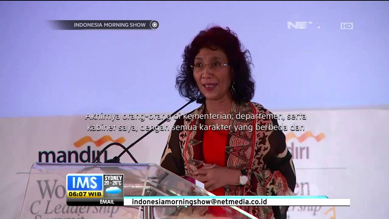 Menteri Susi Bagi Tips Sukses Jadi Pemimpin - IMS