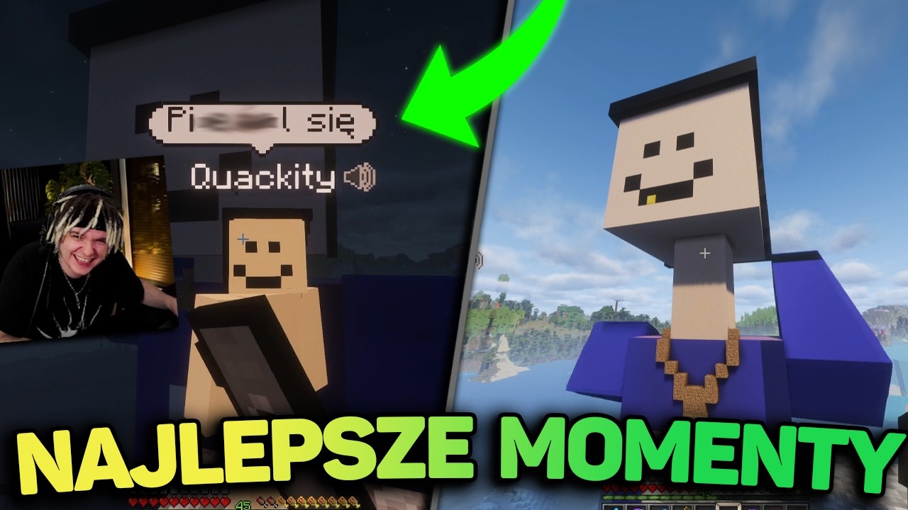 Polacy na QSMP #14 - FUNNY MOMENTS!