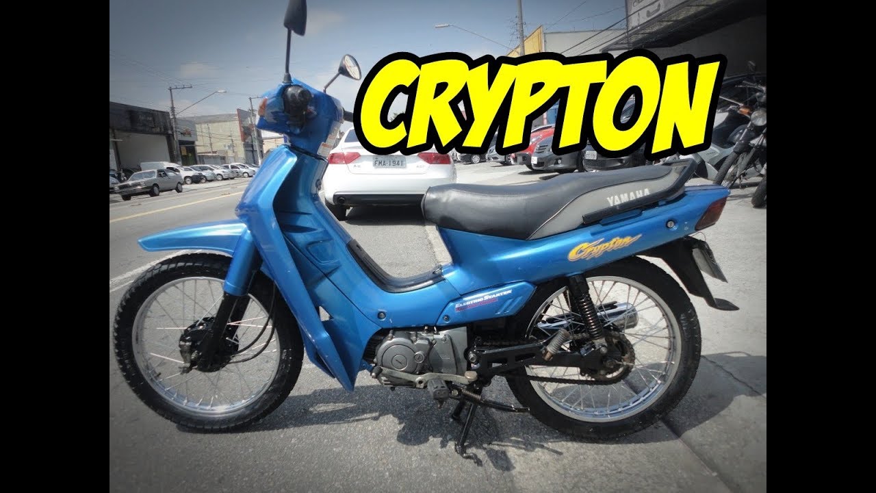 YAMAHA CRYPTON 105 - FEZ SUCESSO POR SER BEM ECONOMICA