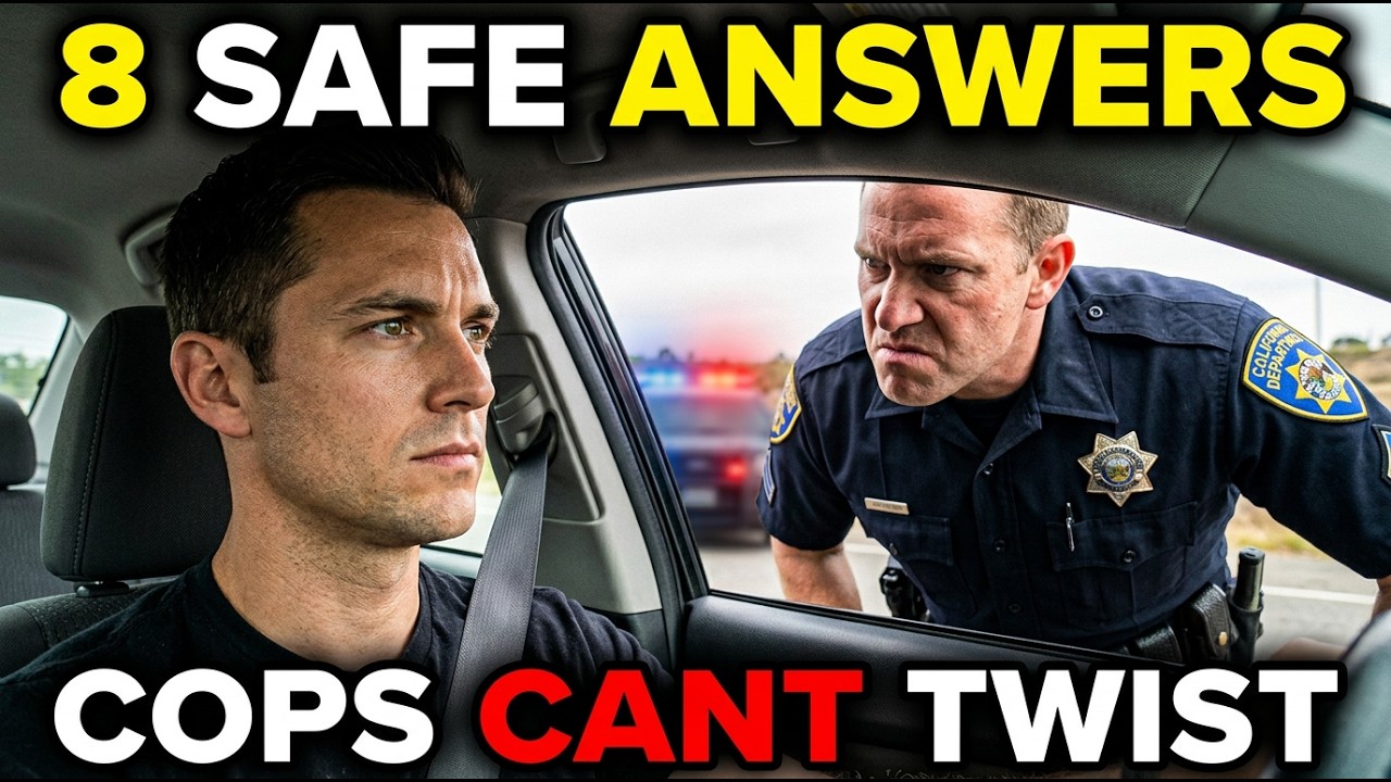 🧠 8 Powerful Police Stop Phrases That Stop You Talking Yourself Into Trouble