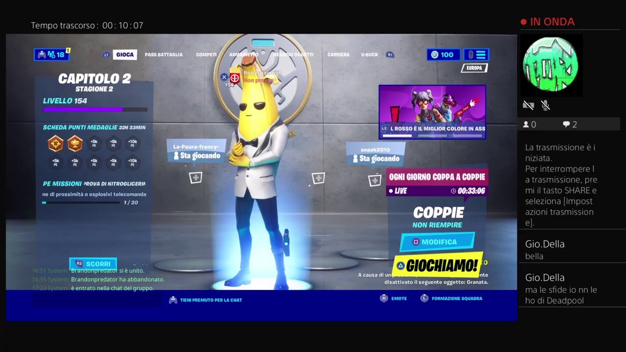 Fortnite sblocco deadpool ita