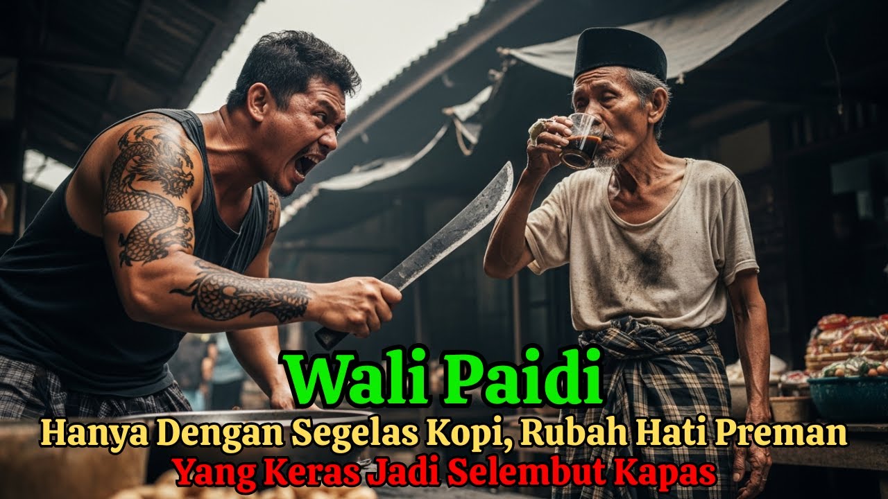 PREMAN PEMBUNUH GEMETAR! HANYA DENGAN SEGELAS KOPI, WALI PAIDI RUBAH HATI KERAS JADI SELEMBUT KAPAS