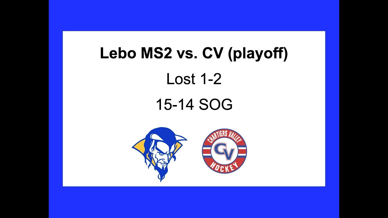 Lebo MS2 vs. CV (playoff)
