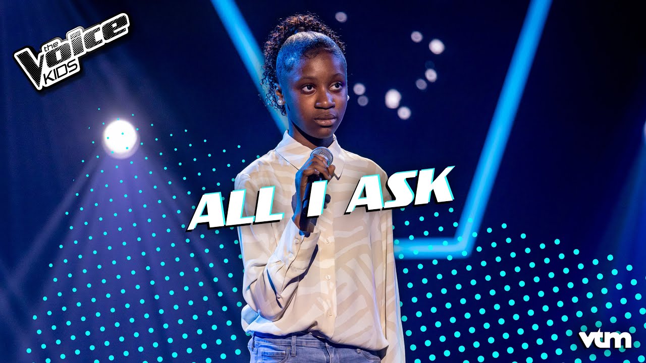 Miriam - 'All I Ask' | Blind Auditions | The Voice Kids | VTM
