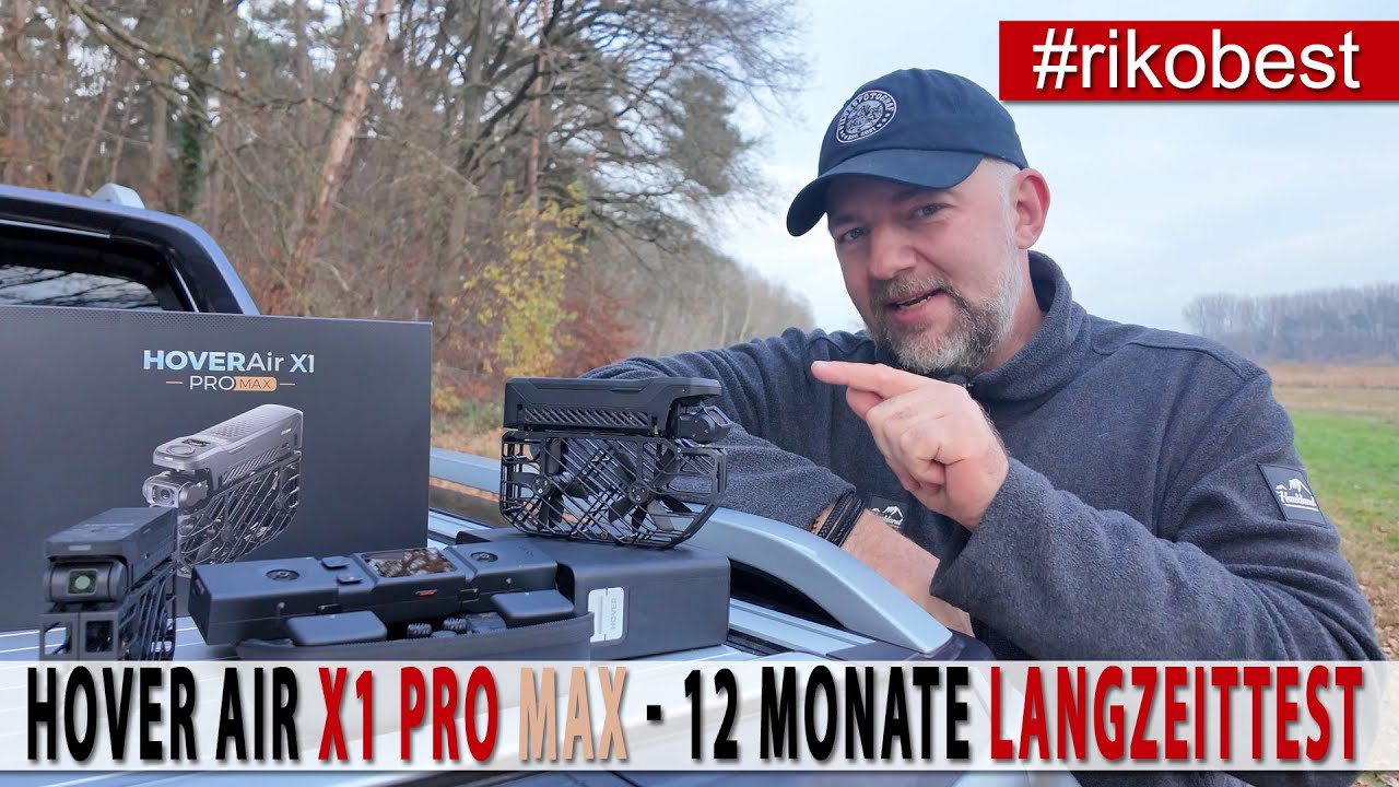 DIE DROHNE DER ZUKUNFT? HOVERAir X1 PROMAX Tracking-Drohne für die Hosentasche nach 12 Monaten