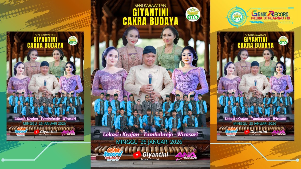 🔴#live GIYANTINI CAKRA BUDAYA | WEDDING 
