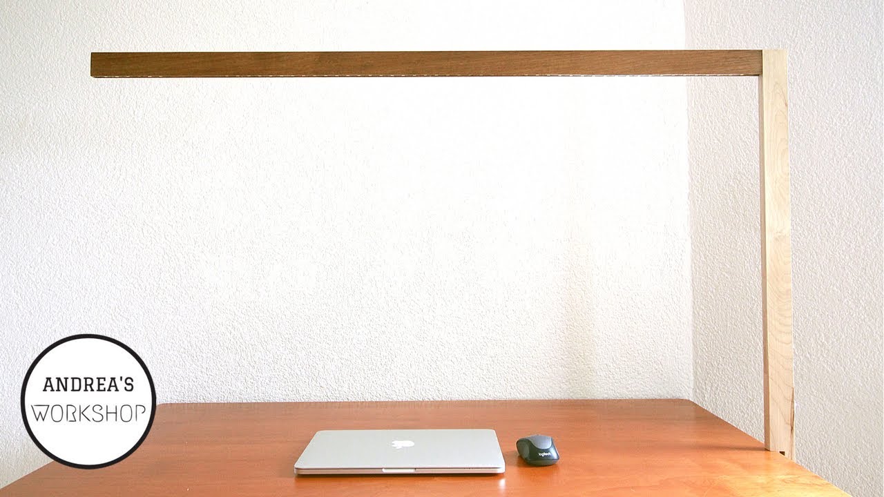 Modern  L Shaped LED Lamp - DIY