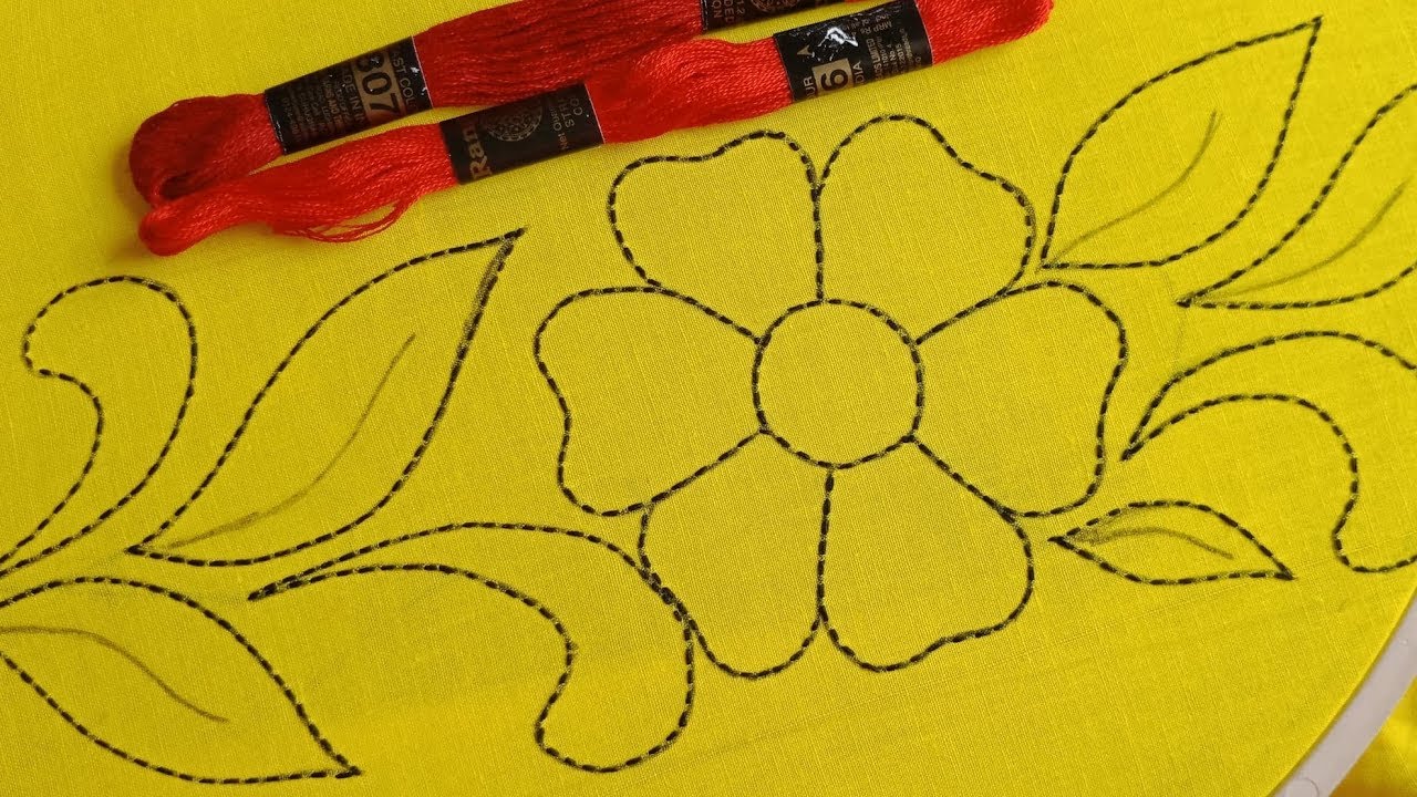 Nakshi Kantha Stitch by Hand Embroidery Tutorial-137,সহজে যে ভাবে সেলাই করবেন নকশীকাঁথা