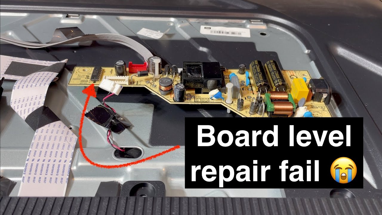 4K TV Power Supply Board Repair | TCL 43S435