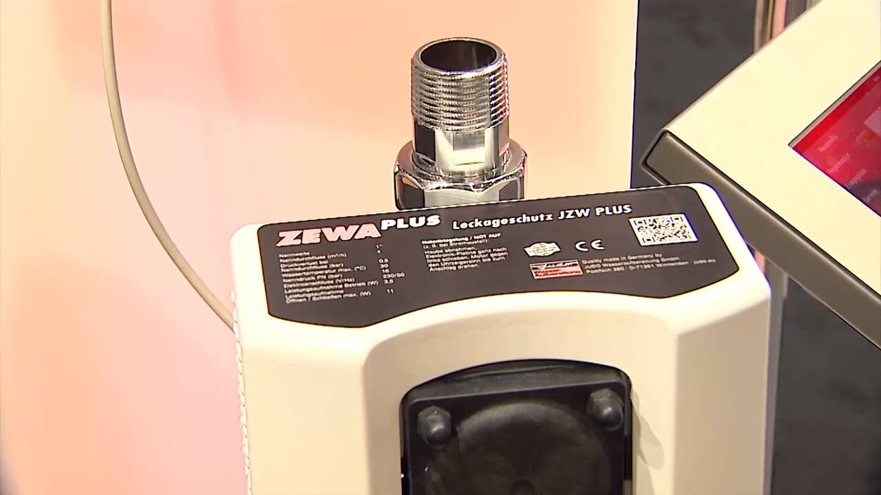 JUDO ZEWA PLUS Leckageschutz mit Öffnungszeiten