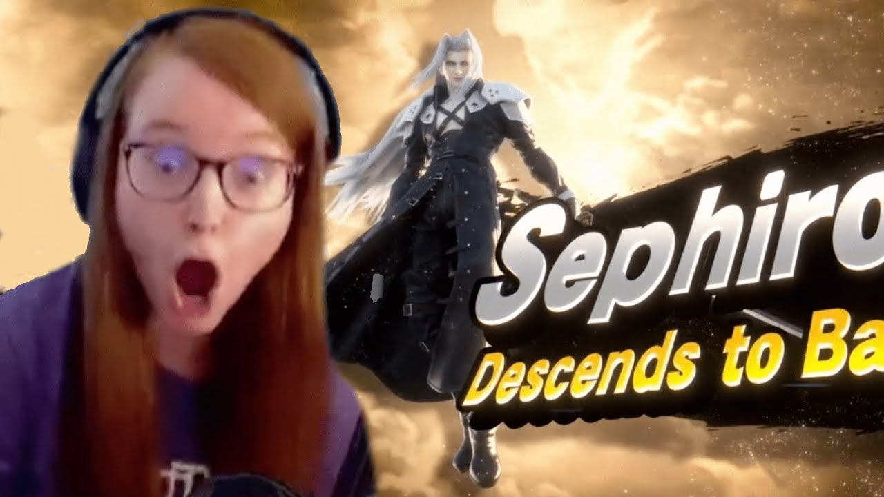SEPHIROTH SMASH ULTIMATE REACTION! | Retro Ali