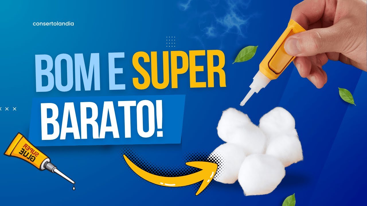 Super Bonder e algodão para colar evaporador furado! 🥶🥶