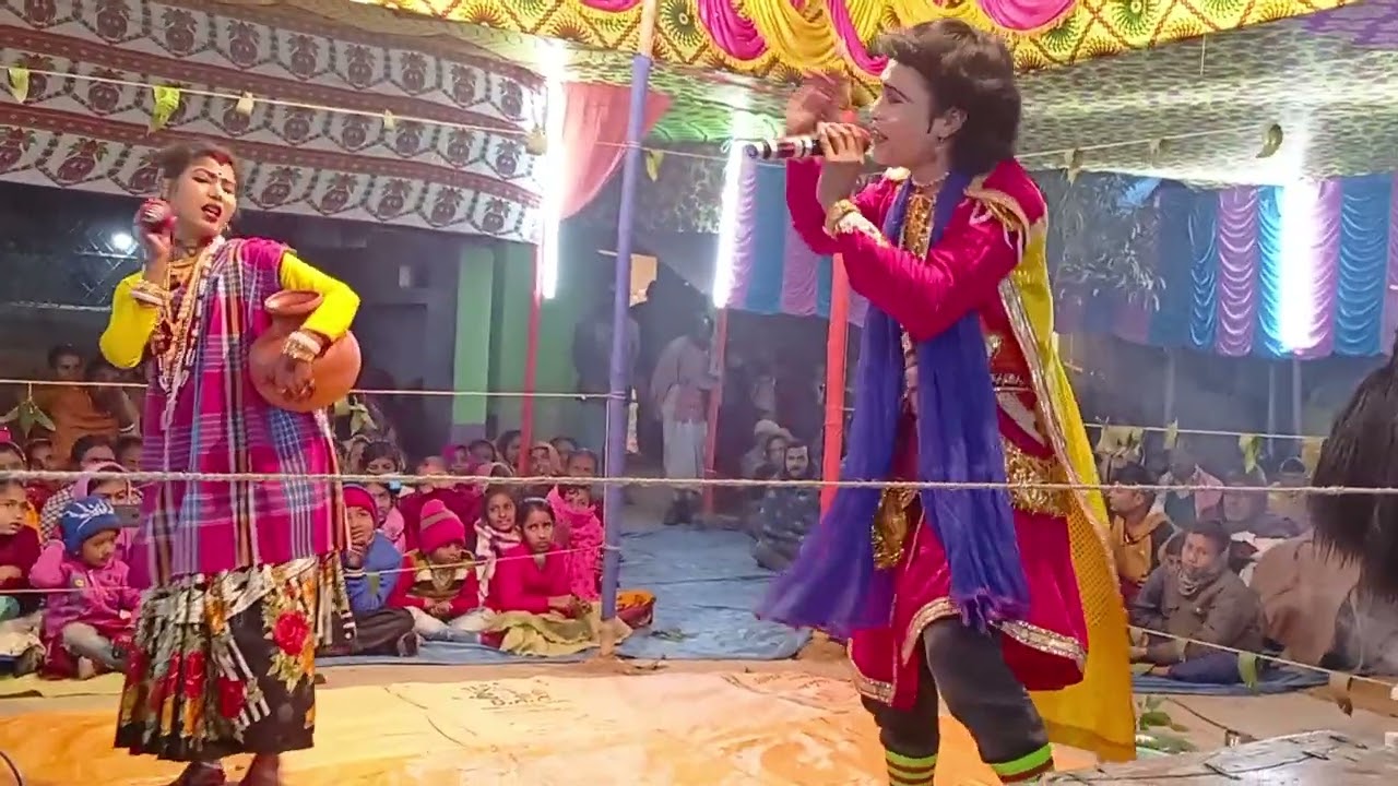 জয় মা মনসা লখিন্দর মামী হরন সরবরের ঘাটে মামী ও ভাগিনা দেখতে পাবেন - পাঠ 2
