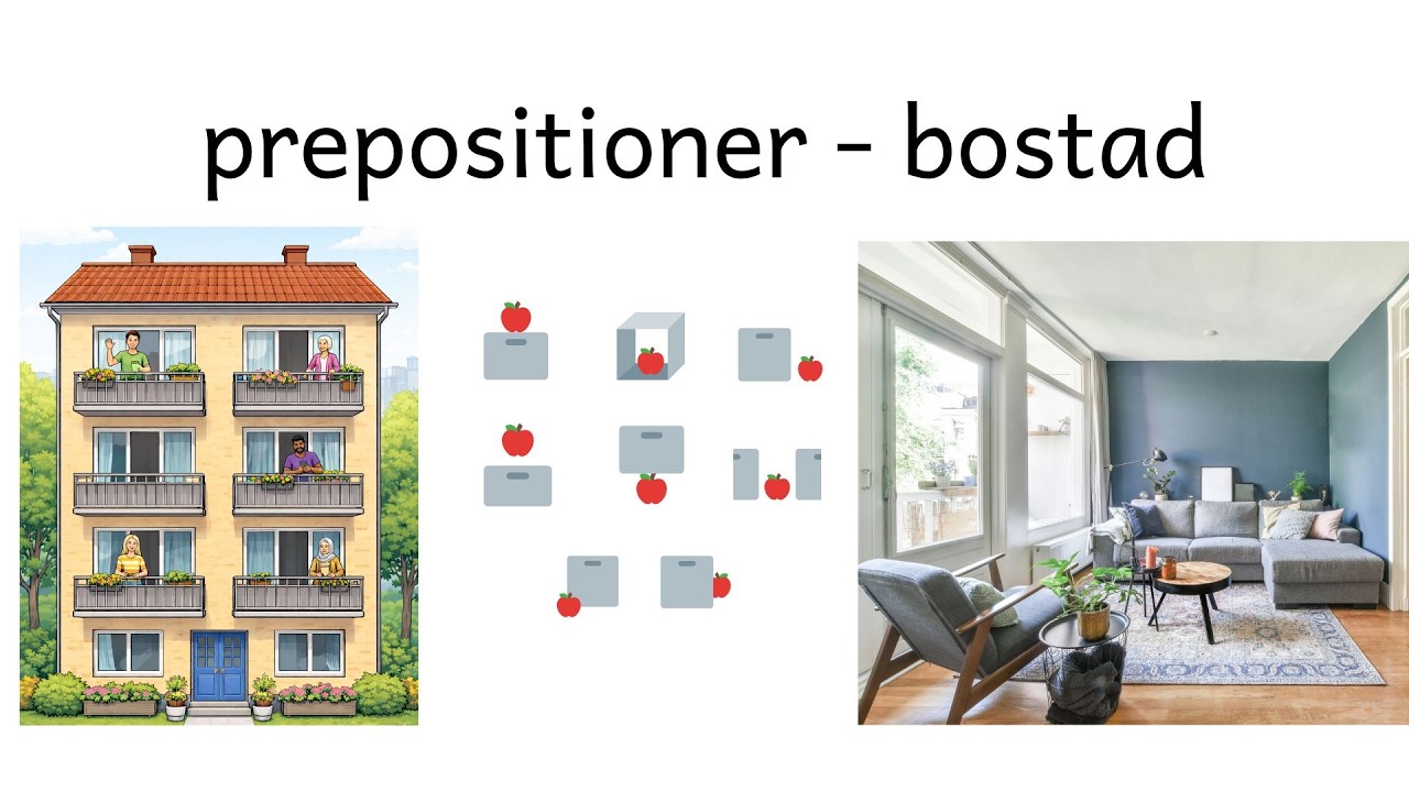 prepositioner bostad (sfi)