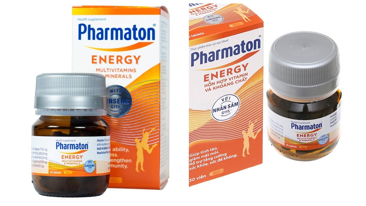 PHARMATON ENERGY Nhân Sâm, Sản Phẩm Hỗ Trợ Sức Khỏe Cho Những Ngày Dài Mệt Mỏi.